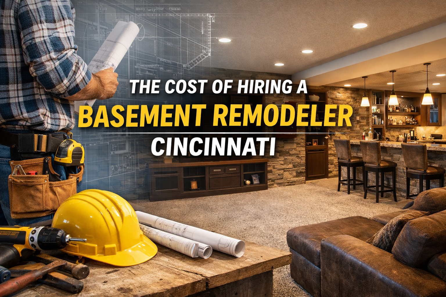 The Cost of Hiring a Basement Remodeler Cincinnati