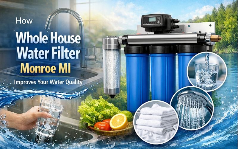 How Whole House Water Filter Monroe MI Improves Your Water Quality
