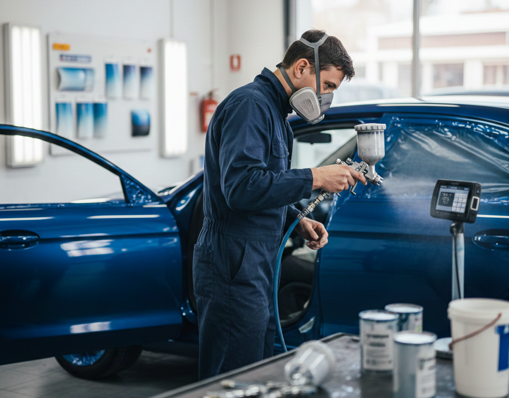 How to Match Automotive Base Coat Paint with Your Vehicle’s Color