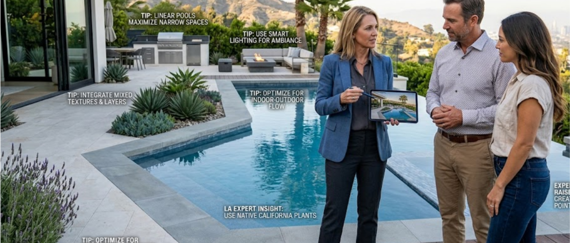 Backyard Design Tips from Leading pool builder Los Angeles Experts