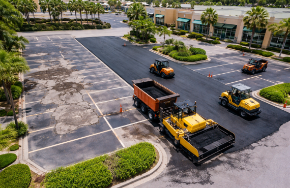 Signs You Need a Parking Lot Paving Cape Coral