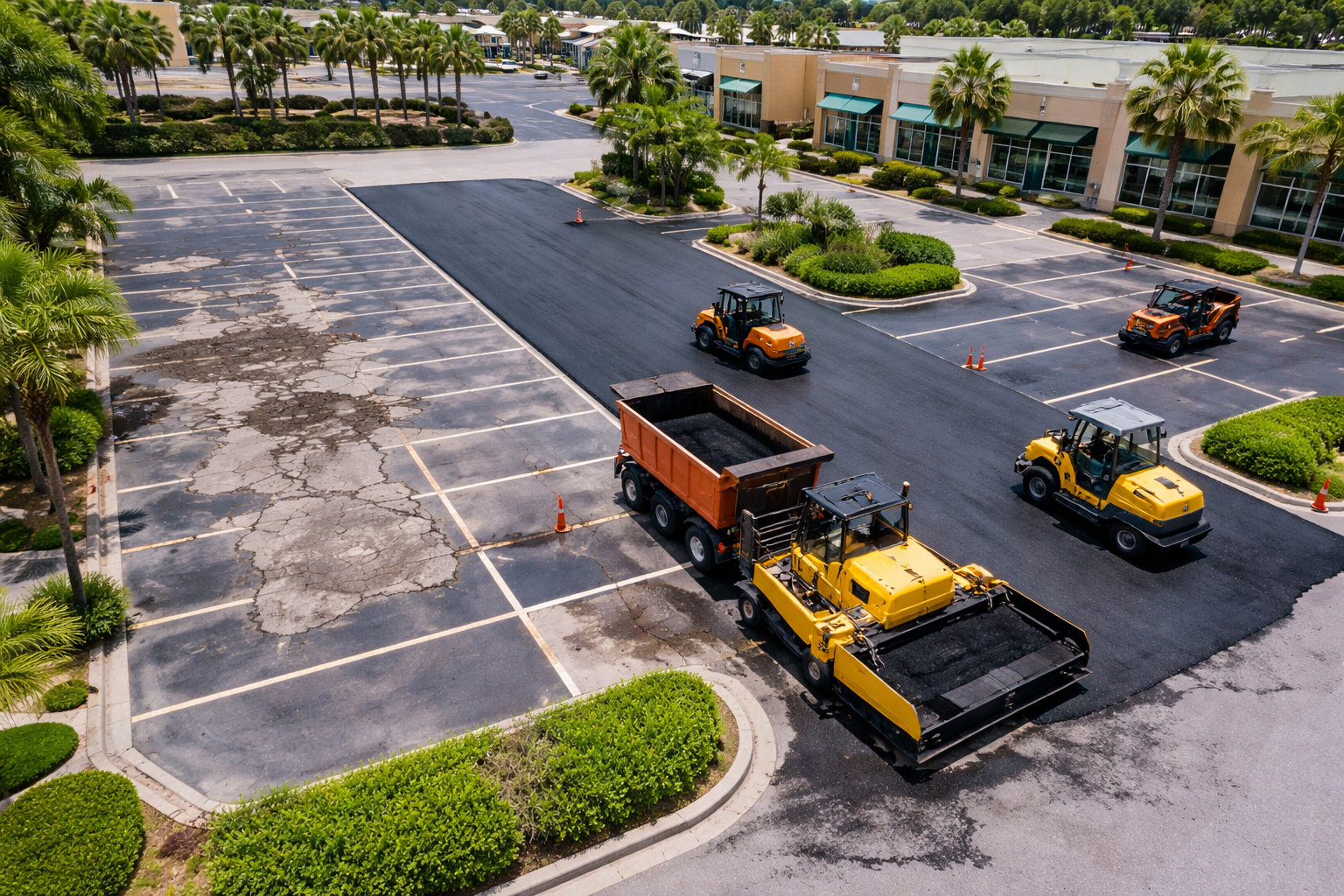 Signs You Need a Parking Lot Paving Cape Coral