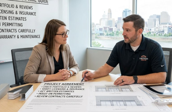 Best Practices When Hiring Cincinnati Channel Letter Signs