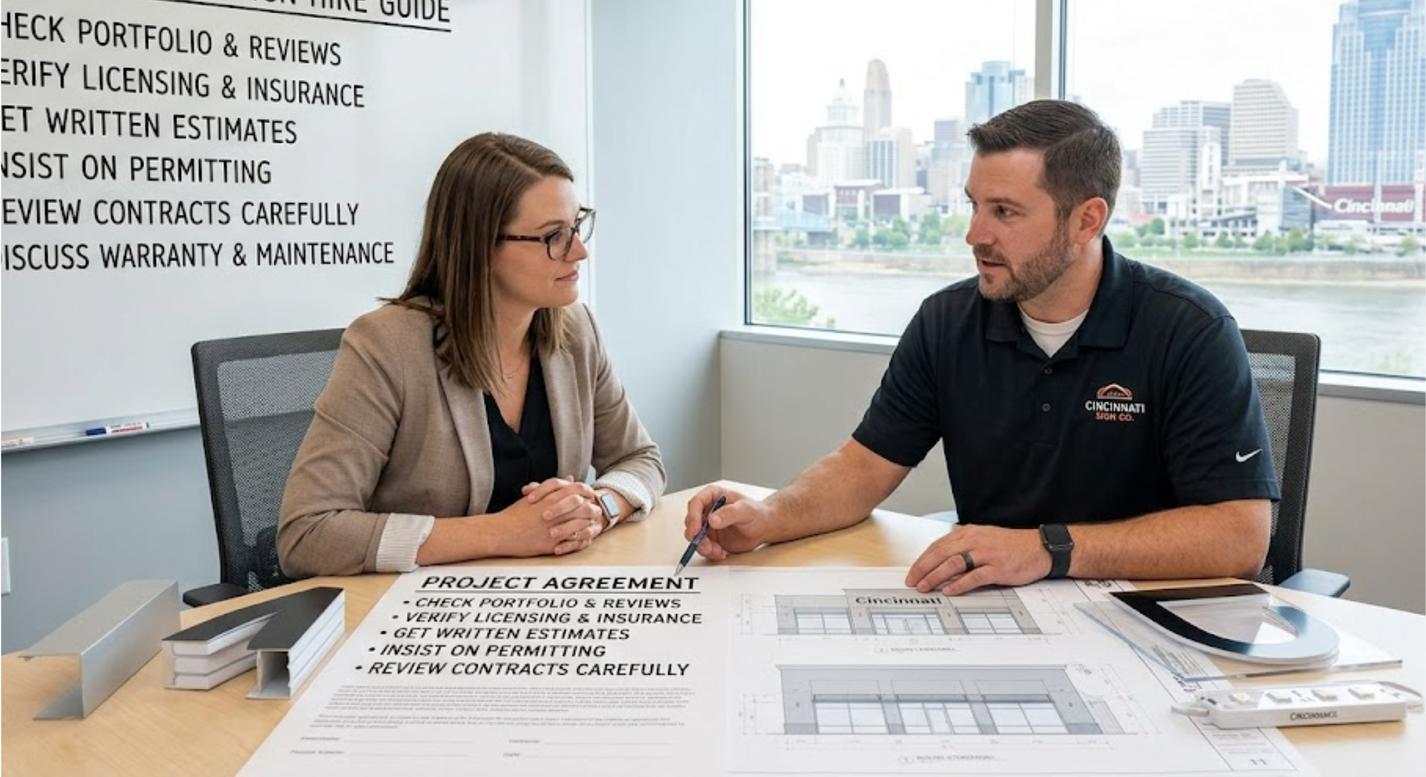 Best Practices When Hiring Cincinnati Channel Letter Signs