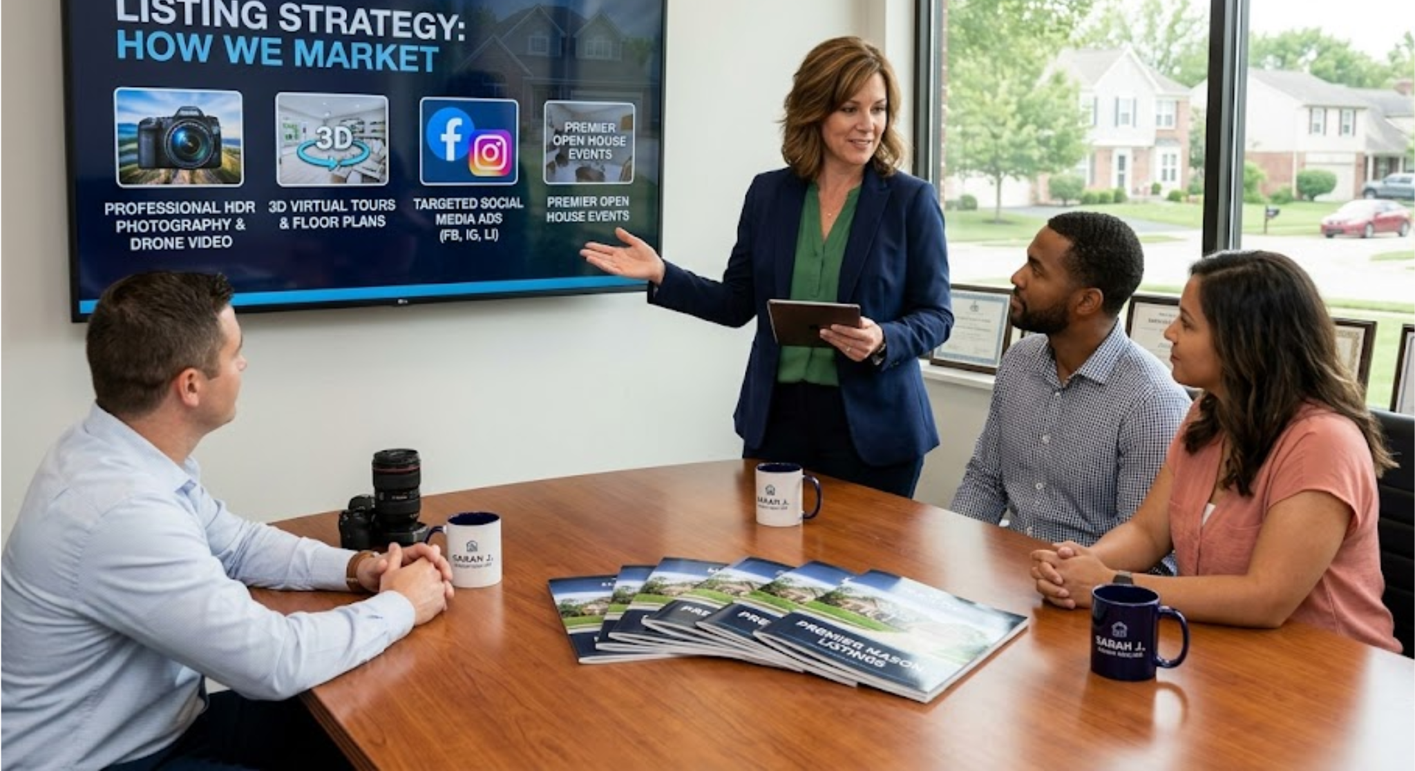 How a Top Realtor in Mason OH Markets Listings