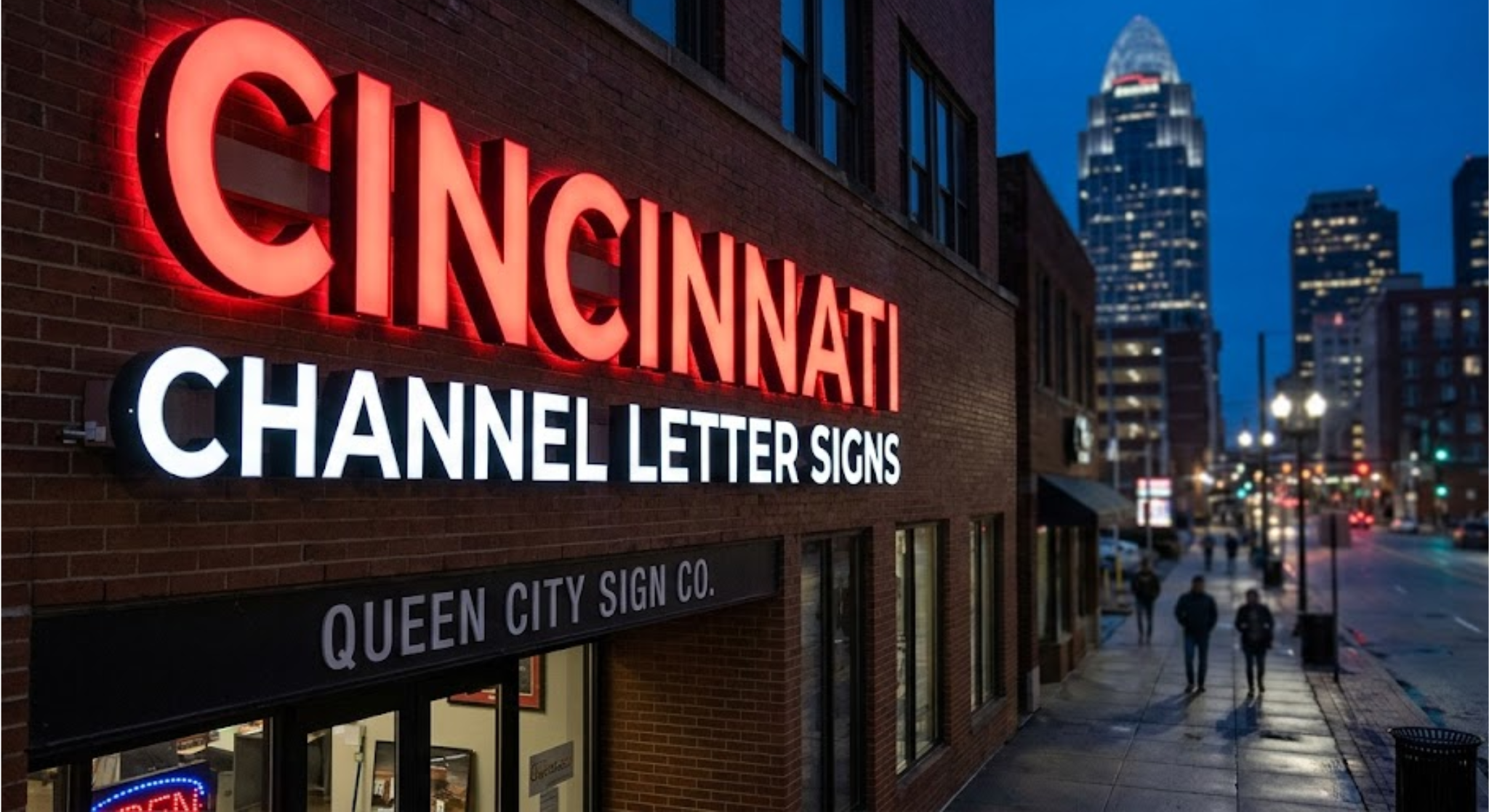 What to Expect From Cincinnati Channel Letter Signs