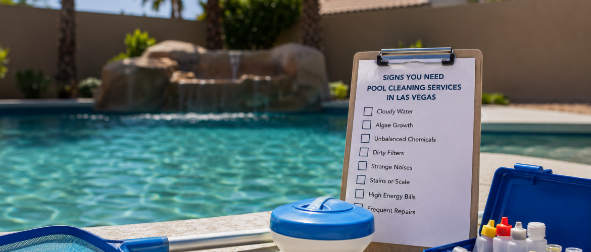 Signs You Need a pool cleaning services in las vegas