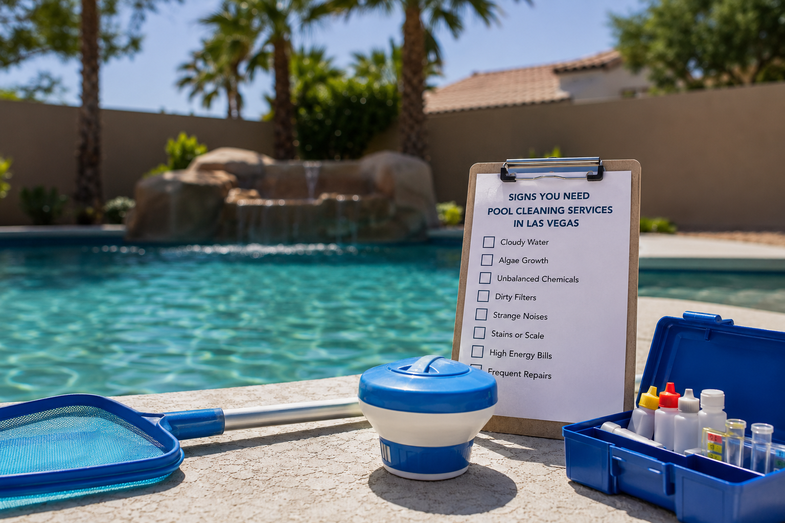 Signs You Need a pool cleaning services in las vegas