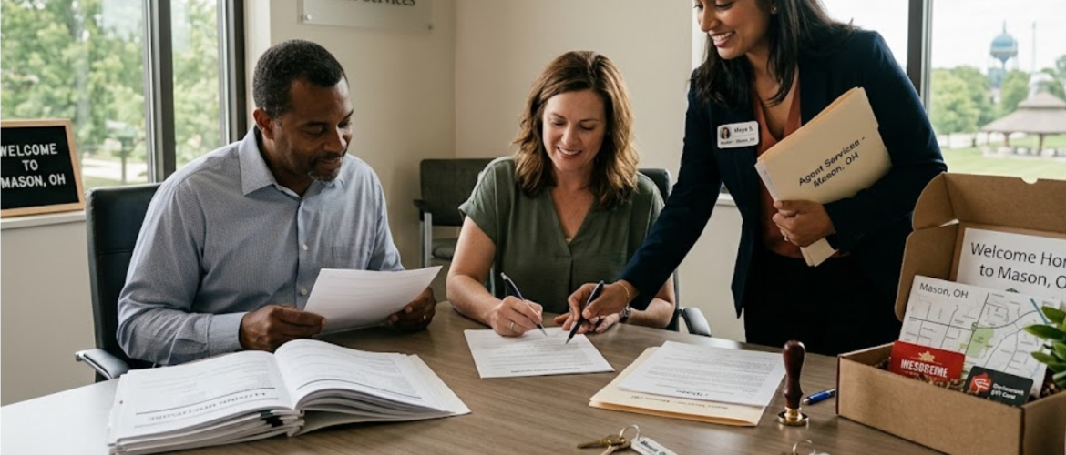 How a Mason OH Real Estate Agent Helps With Closing Day