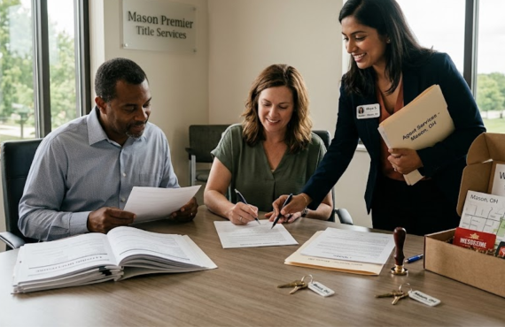 How a Mason OH Real Estate Agent Helps With Closing Day